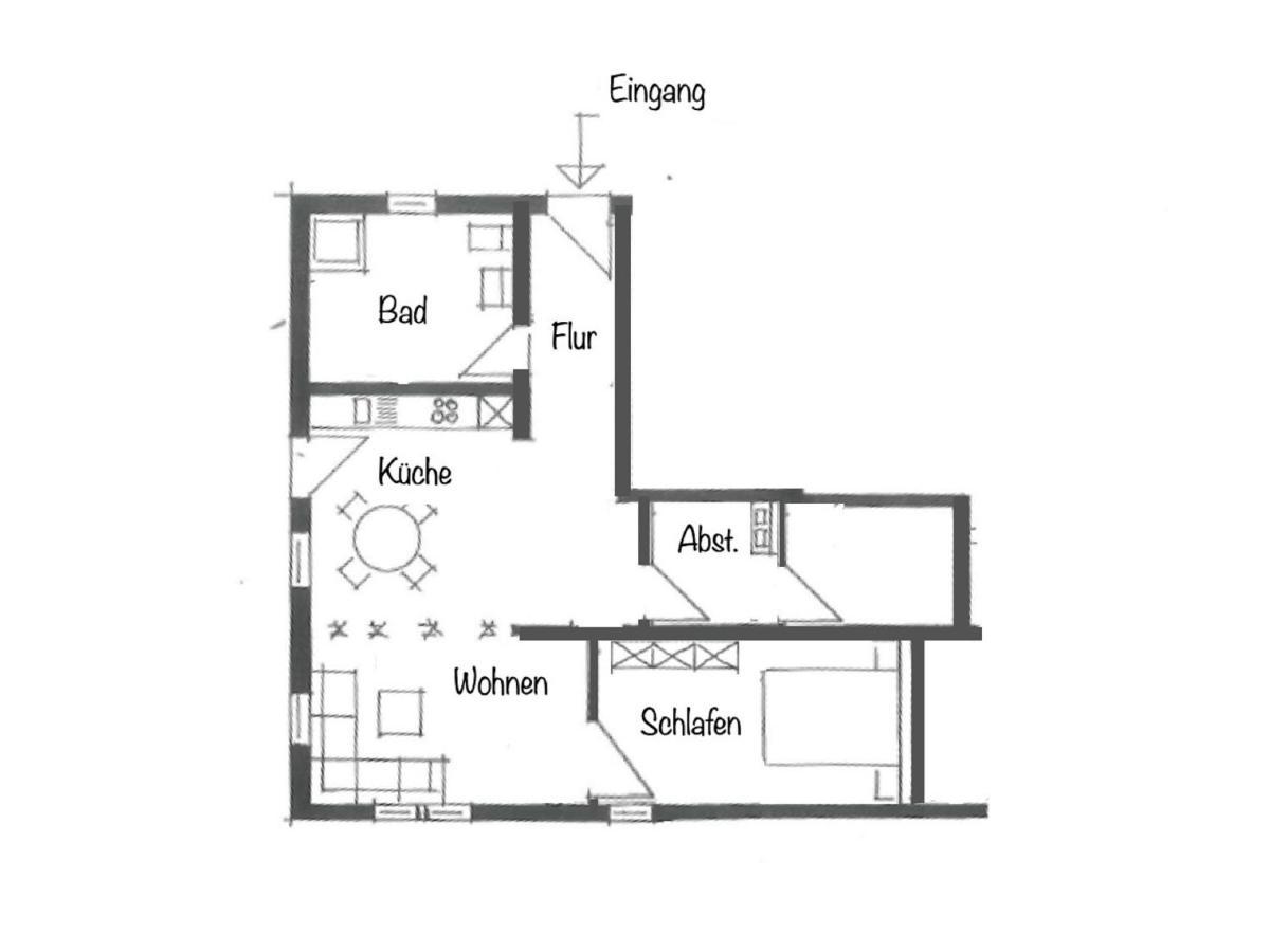Gaesteappartements Mechels Wilnsdorf Exterior foto